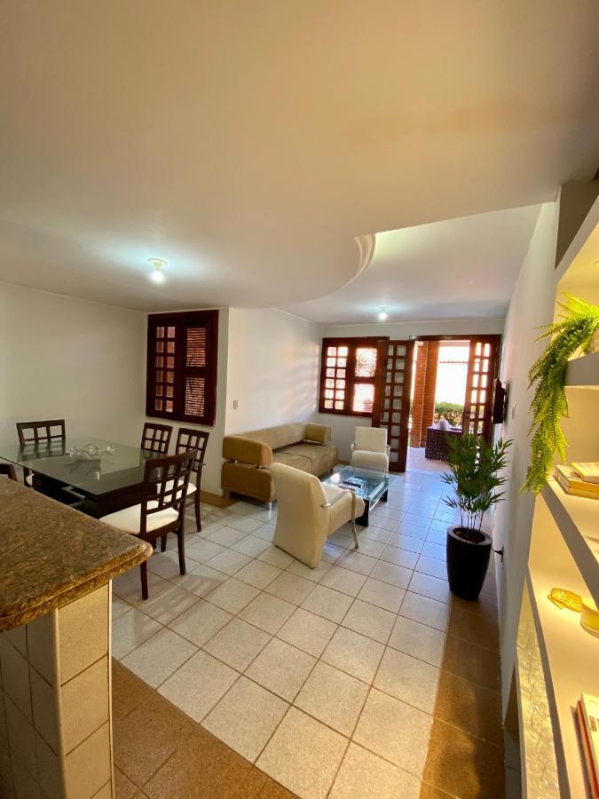 Linda Casa Porto Das Dunas: 4 Suites, Churrasqueira E Piscina Fortaleza  Bagian luar foto